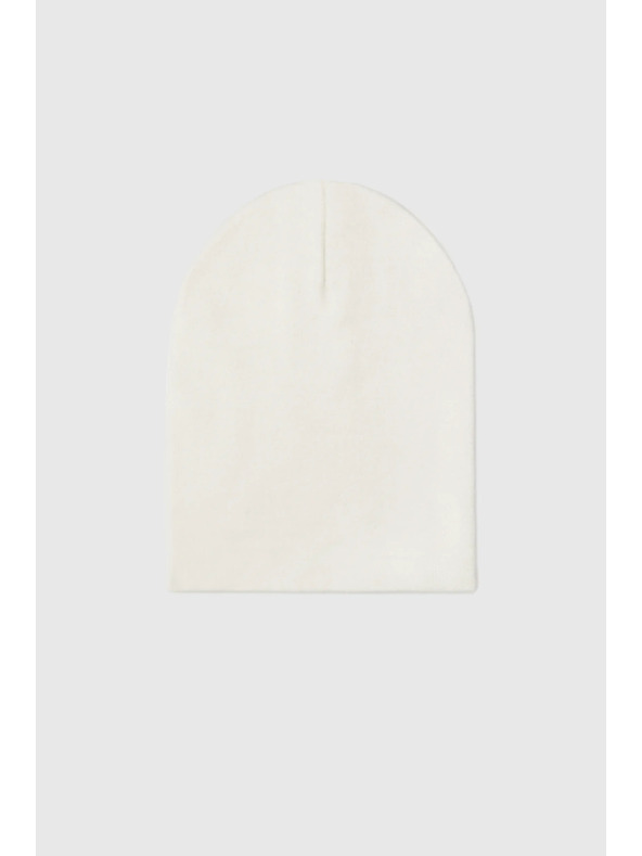 Moodo Гладка шапка ecru Moodo