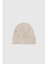 Moodo Бежова шапка с вълнена примес Moodo