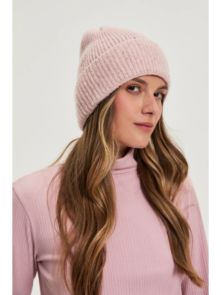 Moodo Розова плетена шапка Moodo