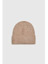 Moodo Бежова шапка с пайети Moodo