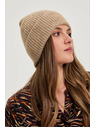 Moodo Бежова зимна шапка Moodo