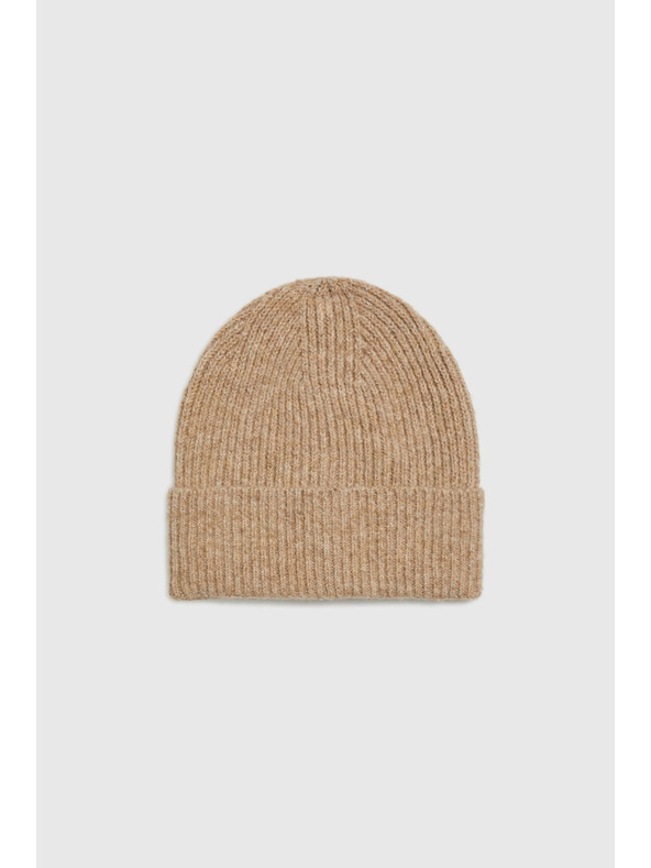Moodo Бежова зимна шапка Moodo