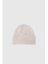 Moodo Бежова шапка с вълнена примес Moodo