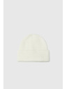 Moodo Бяла шапка с вълнена смес Moodo