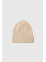 Moodo Бежова шапка с металически нишки Moodo