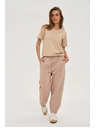 Moodo Бежови спортни панталони Moodo