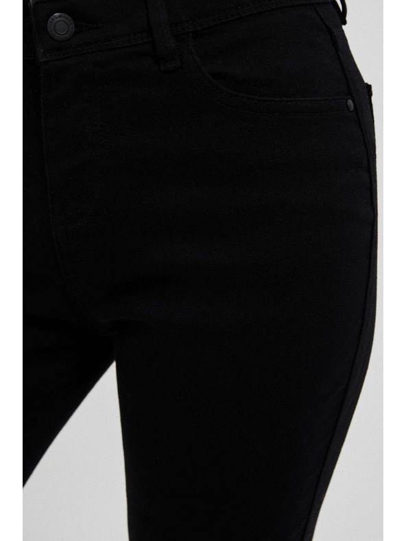 Moodo Черни skinny дънки със среден талия Moodo