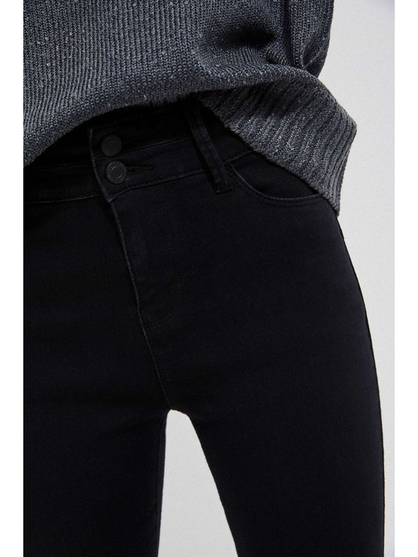 Moodo Черни push up дънки с висока талия Moodo