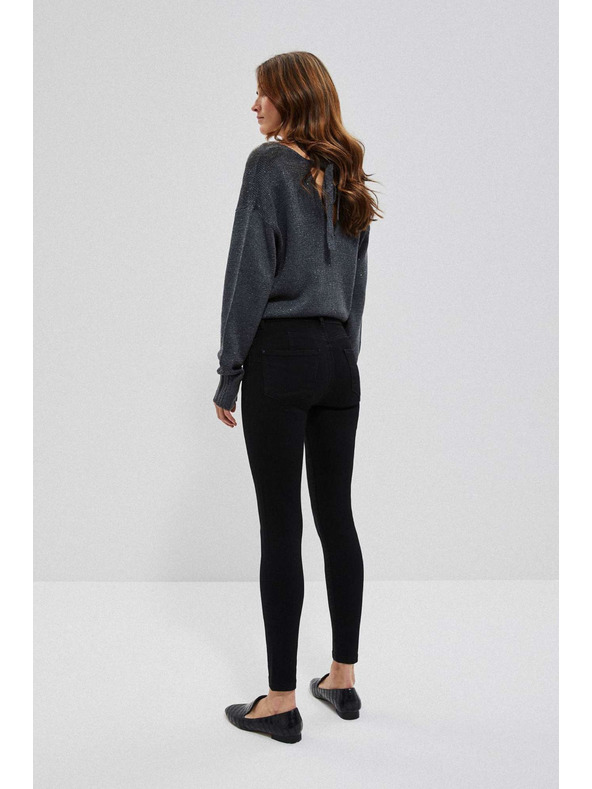 Moodo Черни push up дънки с висока талия Moodo