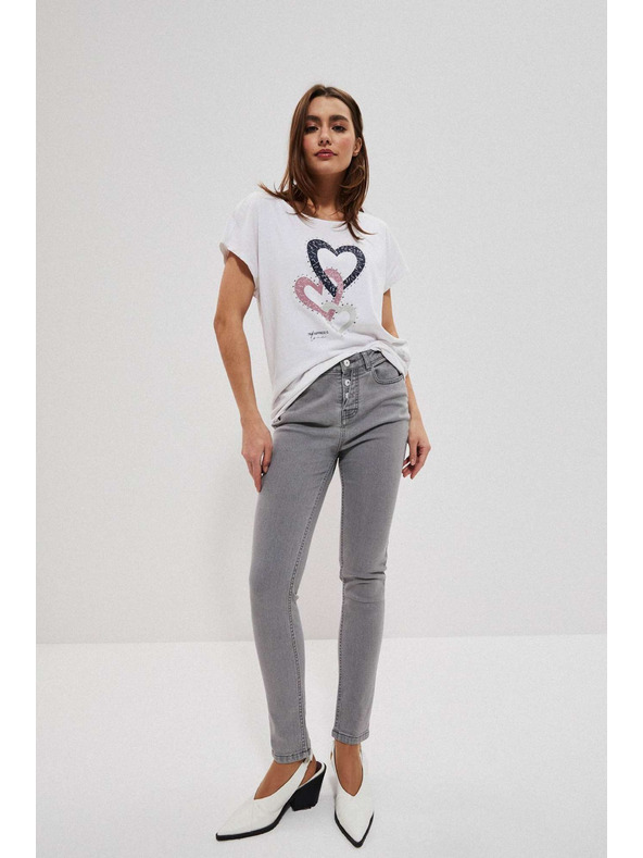 Moodo Сиви push up дънки Moodo