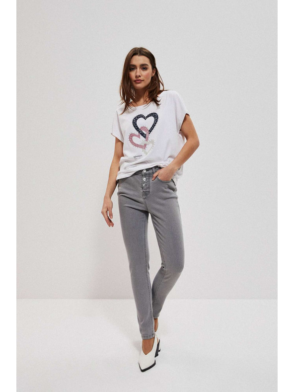 Moodo Сиви push up дънки Moodo