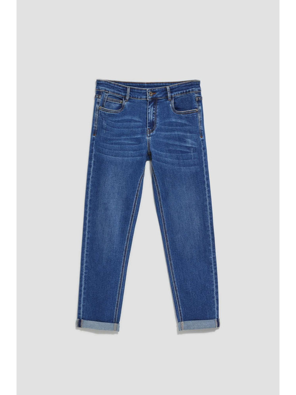 Moodo Тъмносини дънки с прав силует Moodo