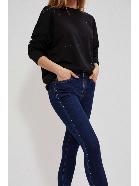 Moodo Тръбни дънки с джобове Moodo