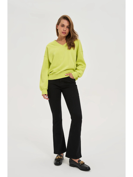 Moodo Черни камбановидни дънки Moodo