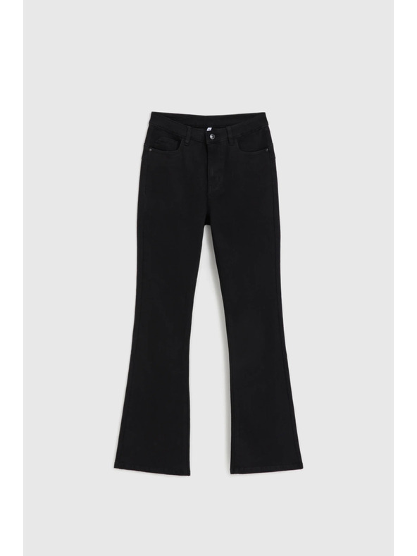 Moodo Черни камбановидни дънки Moodo