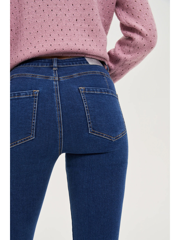 Moodo Тесни тъмносини дънки Moodo