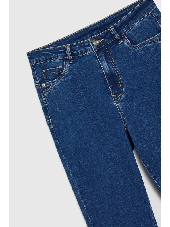 Moodo Тесни тъмносини дънки Moodo