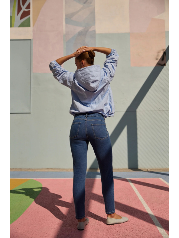 Moodo Тесни дънки сини Moodo