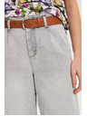 Moodo Дънки с широки крачоли сиви Moodo