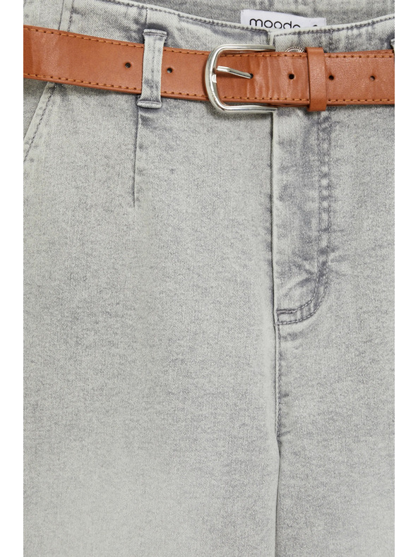 Moodo Дънки с широки крачоли сиви Moodo