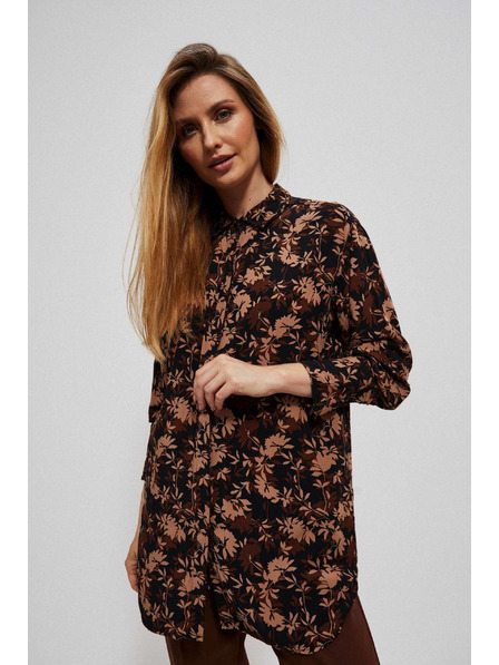 Moodo Риза с есенен принт Moodo
