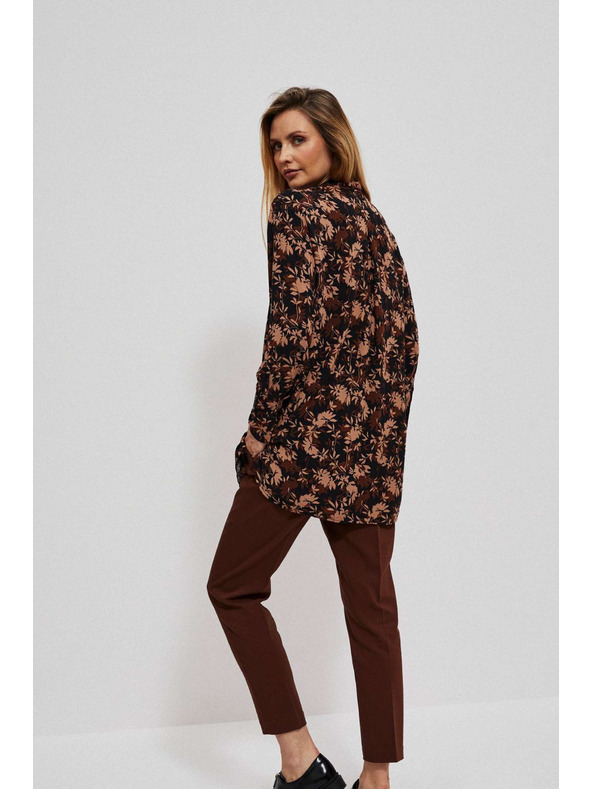 Moodo Риза с есенен принт Moodo