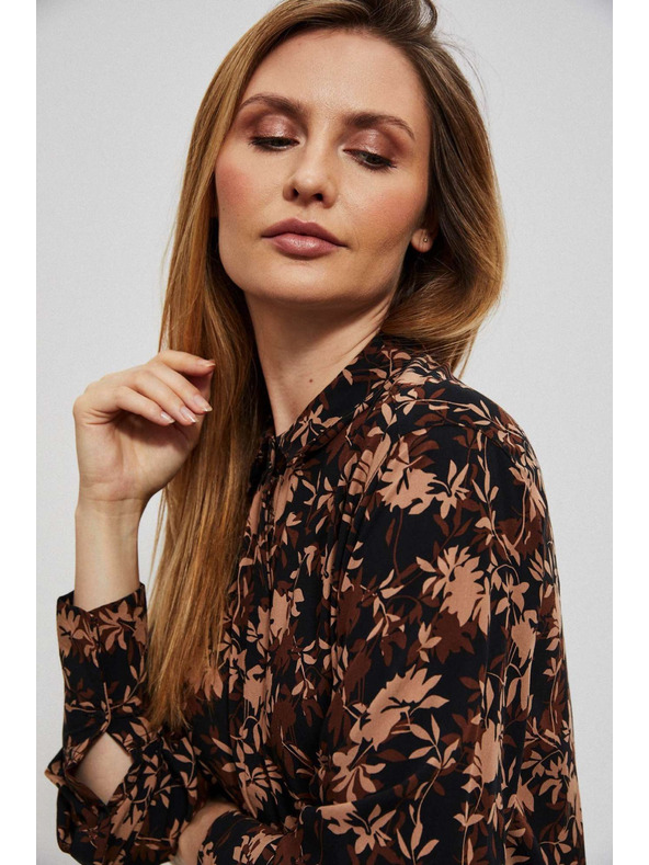 Moodo Риза с есенен принт Moodo