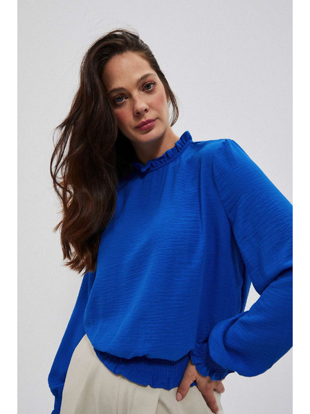 Moodo Гладка риза синя Moodo