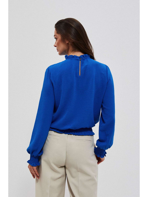 Moodo Гладка риза синя Moodo