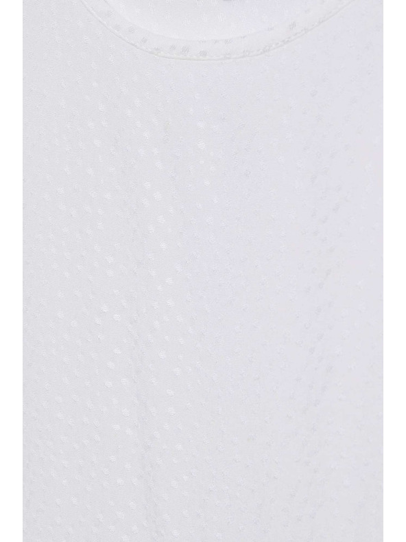 Moodo Перлена блуза с декоративни ръкави Moodo