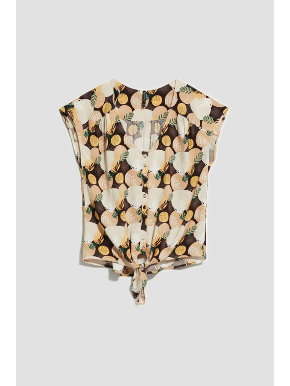 Moodo Риза-тениска с връзване Moodo