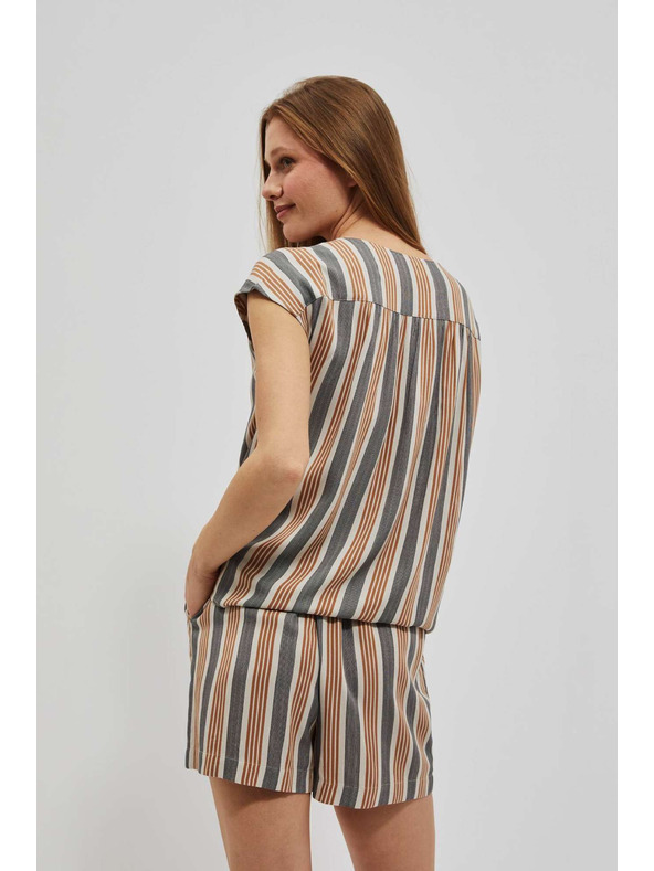 Moodo Пясъчна риза-тениска с връзване Moodo