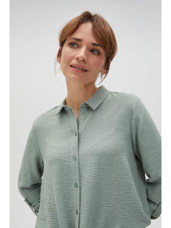 Moodo Оливена риза Moodo с връзване