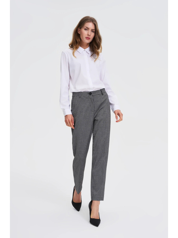 Moodo Бяла риза с яка Moodo