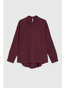 Moodo Винена вискозна риза Moodo