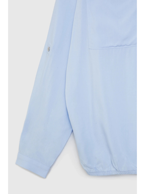 Moodo Светлосиня вискозна риза Moodo