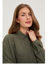 Moodo Оливкова вискозна риза Moodo