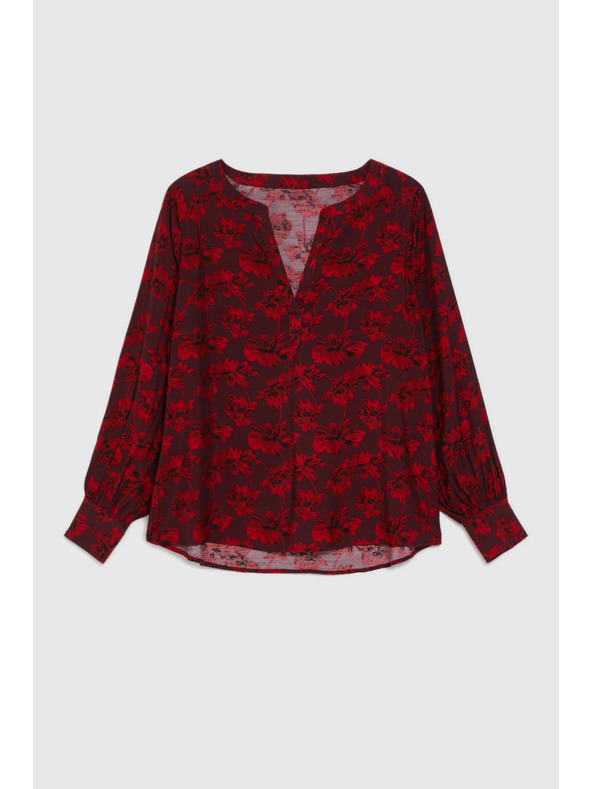 Moodo Бордо цветна риза Moodo