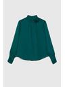 Moodo Зелена риза с цвете Moodo