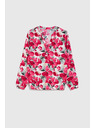 Moodo Щампована риза фуксия Moodo