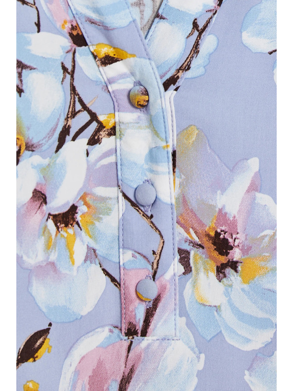 Moodo Светлосиня вискозна риза Moodo