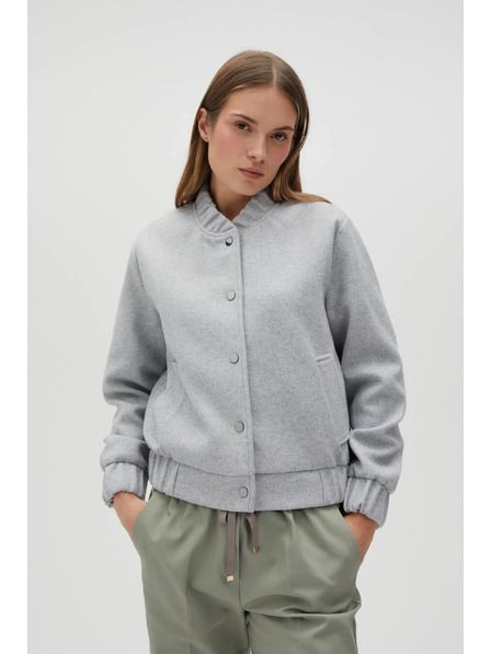 Moodo Сив бомбер Moodo