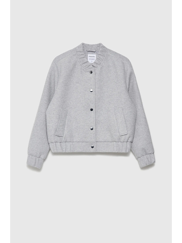 Moodo Сив бомбер Moodo