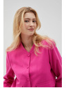 Moodo Яке с копчета в цвят фуксия Moodo