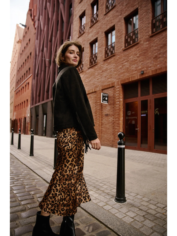 Moodo Черно яке с ресни Moodo