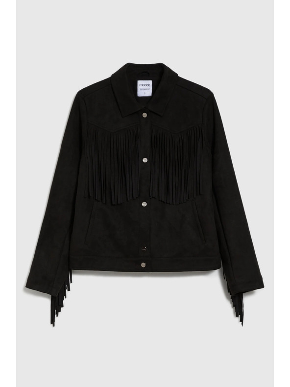 Moodo Черно яке с ресни Moodo