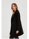 Moodo Двуредно палто черно Moodo