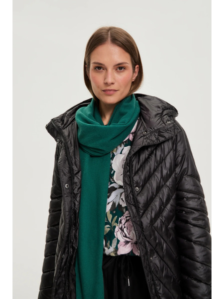 Moodo Дълго яке черно Moodo