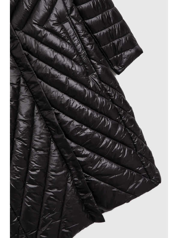 Moodo Дълго яке черно Moodo