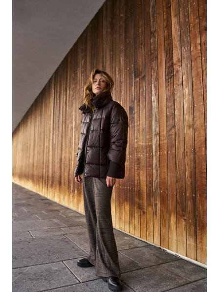 Moodo Стегнато яке кафяво Moodo